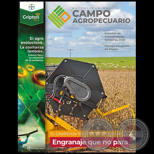 CAMPO AGROPECUARIO - AÑO 19 - NÚMERO 225 - MARZO 2020 - REVISTA DIGITAL